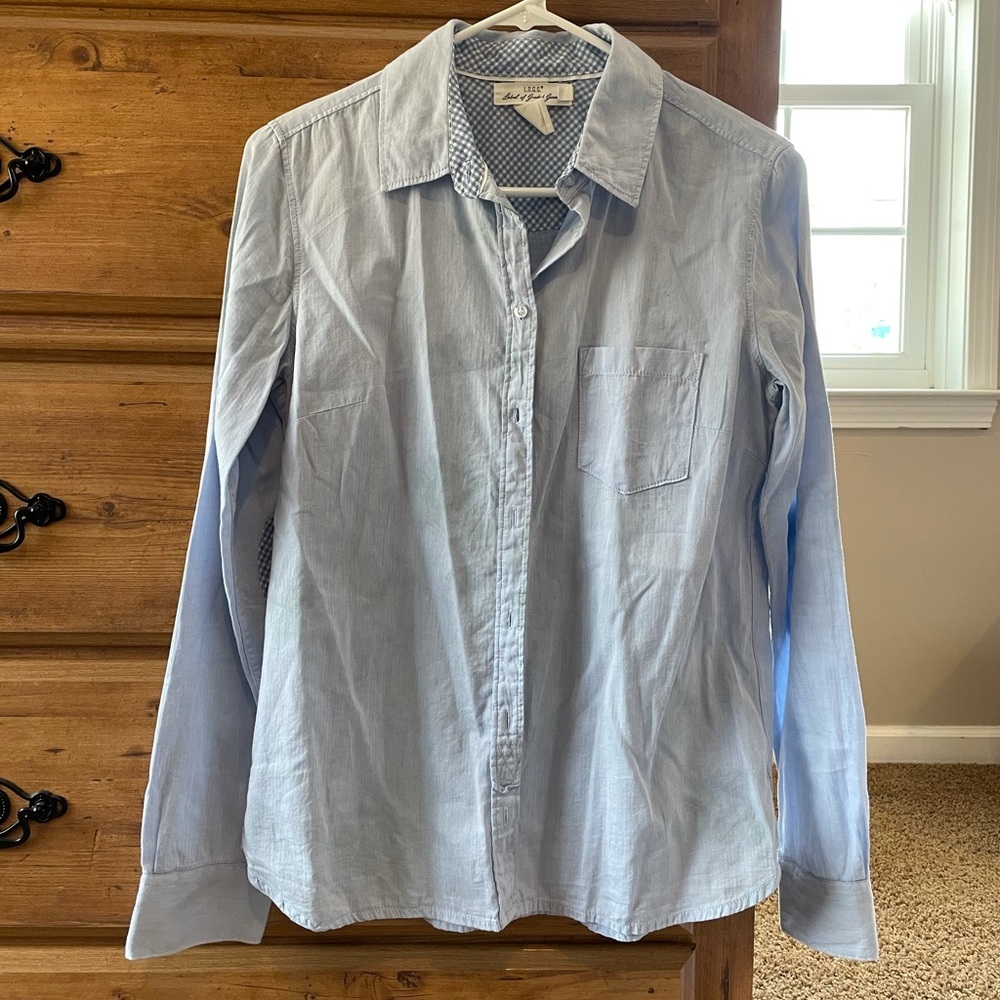 H&M LOGG Blue Blouse